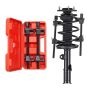 Shock absorber spring compression tool set, 2 pcs, 256 mm, black