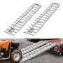 Loading ramps 2 pcs., aluminum, 2400x380 mm, 2721 kg, for trolleys and tractors