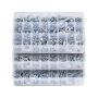 Bolt and nut set, galvanized, alloy steel, M3-M8, 2250 pcs.