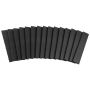 Men's garage floor edge set, 15 pcs., black, PP modular