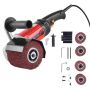Polishing machine 1200 W, 6 speeds, 4 discs, for metal polishing