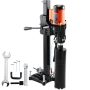 Diamond wet and dry drilling machine, 3200 W, 750 rpm.