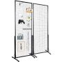 Lattice wall tower 61x170.7 cm, wire double-sided stand, 2 pcs.