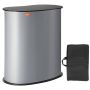 Portable folding exhibition podium table, 90x49x94 cm