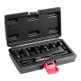 7-piece thread tapping tool set, M10-M22, hardened steel