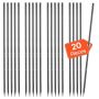 Sturdy galvanized steel ground anchors, 609.6 mm, 20 pcs.