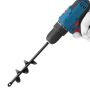 Spiral drill bit for planting 40x220 mm, 3/8 inch hexagon