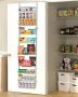 Steel 10-Tier Wall-Mounted Spice Organizer, White