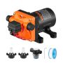 Diaphragm water pump 13.25 L, 55 PSI, with pressure switch, for campers and boats