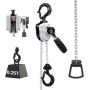 Manual chain hoist 0.25 t, 3 m, G80 steel chain, double brake