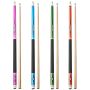 Billiard cue, 4 pieces, Canadian maple, 1473 mm, ABS joint