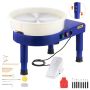 Ceramic shaping wheel, 35 cm, adjustable speed, blue