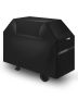 Grill cover 65 inches, waterproof and weatherproof, 600D polyester, black
