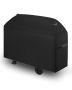 Grill cover 63 inches, weatherproof, 600D polyester, black