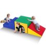 Climbing tunnel set for children, 3 pcs., foam, indoor