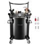 Pressure paint tank, 20 L, steel, with three connections