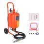18.9 L high-pressure sandblaster with 4 nozzles (60-110 PSI)