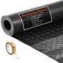 Garage floor mat, PVC, 2.28 x 5.2 m, black, non-slip