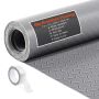 Garage floor mat, PVC, 2.28x5.2 m, non-slip, silver grey