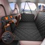 Dog car seat cover, 52x23.5", 600D, waterproof and scratch resistant