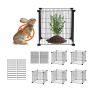 5 pcs. metal plant protection cages, 15.35 inches, chicken wire