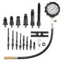 Diesel Engine Cylinder Compression Tester Kit, 18 Pieces, 0-1000 psi
