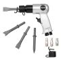 Pneumatic hammer, 4500 blows, 40 mm stroke, 4 chisel shank