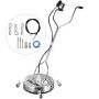 Pressure washer 21 inch, 4000 PSI, stainless steel, with wheels