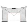 Hockey goal net, 3.7x2.1 m, for outdoor sports