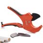PVC pipe cutter 0-2.5" with ratchet start, spare blade SK5
