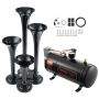 Train Signal Set, 4 Trumpets, 120 PSI Compressor, 3.03 L Tank