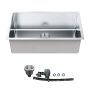 Kitchen Sink, 304 Stainless Steel, Undermount, 30 Inch, Single Bowl