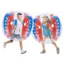 Inflatable bumper balls, 2 pcs., 1.2 m, PVC, for children and teenagers