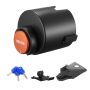Trailer tongue lock, 58.6 mm, anti-theft, sturdy, with 3 keys