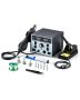 Hot air soldering station 2 in 1, 820 W, digital display, USB charging