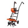 Petrol 4-stroke cultivator, 38 cm³, with steel tines for garden and fields