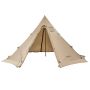 Winter tipi tent for 4-6 people, waterproof, size L