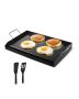 Carbon steel rectangular griddle 24x16 inch portable BBQ teppanyaki cookware
