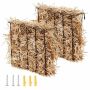 Livestock hay feeder, 24 gallon, steel, 27 inches, 2 pcs.