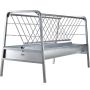Livestock Grain and Hay Feeder, 80 Gallon, 59 Inch, Steel