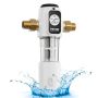 Spin down filter 40 microns for well water, 3/4" + 1" G-M, 4 T/H flow