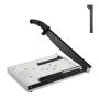 Guillotine paper cutter, 38.1 cm, 16 sheets, with safety rail