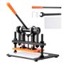 Leather cutting machine, 11x5.5 inch embossing plate, manual cutter