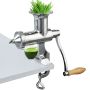 Manual Stainless Steel Wheatgrass Juicer for Fruits and Vegetables