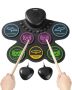 Electric drum set, 7 pads, with headphones