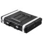 2U server case rack, 19" x 480 mm, ABS handle