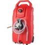 16 Gallon Portable Fuel Tank with Pump and Wheels