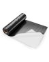 Plastic film 10 mil, 10'x100', double-sided black and white, vapor barrier