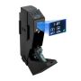 Gun safe with fingerprint unlock, LED, pistol mountable