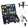 Coolant pressure tester set, 47 pieces, universal